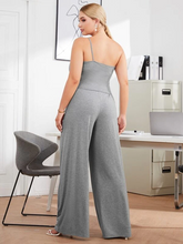 Load image into Gallery viewer, Harriett Plus One Shoulder Top & Pants Set