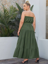 Load image into Gallery viewer, Harriett Plus Solid Belted Bardot Dress