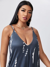 Load image into Gallery viewer, Harriett Plus Tie Dye Wide Leg Jumpsuit