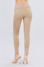 Load image into Gallery viewer, Waist Elastic Band Ponte Pants