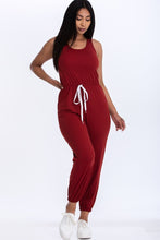 Load image into Gallery viewer, Billie Elasticized Waist Jogger Jumpsuit