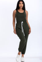Load image into Gallery viewer, Billie Elasticized Waist Jogger Jumpsuit