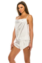 Load image into Gallery viewer, Satin Pj Short Set