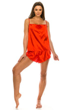 Load image into Gallery viewer, Satin Pj Short Set