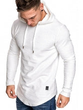 Load image into Gallery viewer, Solid Color Long Sleeve Hoodies For Men