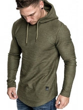 Load image into Gallery viewer, Solid Color Long Sleeve Hoodies For Men