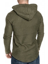 Load image into Gallery viewer, Solid Color Long Sleeve Hoodies For Men