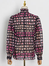 Load image into Gallery viewer, Zora Butterfly Print Long Sleeve Two Piece Short Set- Exclusive