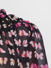Load image into Gallery viewer, Zora Butterfly Print Long Sleeve Two Piece Short Set- Exclusive
