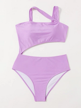 Load image into Gallery viewer, Cicely Plus Cut Out One Piece Swimsuit
