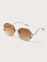 Load image into Gallery viewer, Lola Simple Rimless Sunglasses
