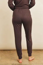 Load image into Gallery viewer, SOLID BRUSHED TOP AND JOGGERS SET
