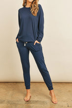 Load image into Gallery viewer, SOLID BRUSHED TOP AND JOGGERS SET
