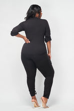 Load image into Gallery viewer, Plus size Ruching side by side Set
