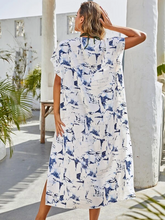 Load image into Gallery viewer, Maya Tie Dye Split Thigh Dress
