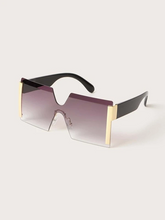 Load image into Gallery viewer, Lola Rimless Square Frame Sunglasses
