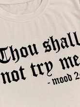 Load image into Gallery viewer, Malcolm Men Thou Shall Not Graphic Tee
