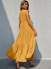 Load image into Gallery viewer, Maya V-neck Ruffle Hem Solid Dress
