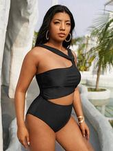 Load image into Gallery viewer, Cicely Plus Cut Out One Piece Swimsuit
