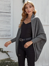 Load image into Gallery viewer, Osun Open Front Dolman Sleeve Coat
