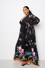 Load image into Gallery viewer, Zora Tropical Print Maxi Dress
