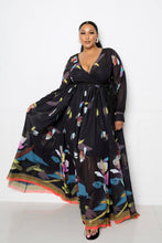 Load image into Gallery viewer, Zora Tropical Print Maxi Dress
