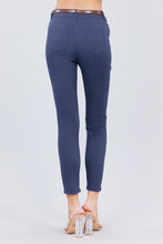 Load image into Gallery viewer, Belted Textured Long Pants
