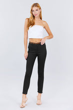 Load image into Gallery viewer, Belted Textured Long Pants
