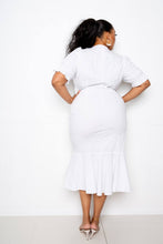 Load image into Gallery viewer, Harriett Ruched Mermaid Dress
