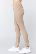 Load image into Gallery viewer, Waist Band Long Ponte Pants
