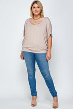 Load image into Gallery viewer, Harriett Solid Knit Top, With A Flowy Silhouette
