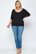 Load image into Gallery viewer, Harriett Solid Knit Top, With A Flowy Silhouette
