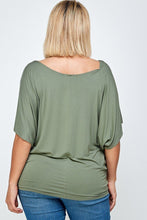 Load image into Gallery viewer, Harriett Solid Knit Top, With A Flowy Silhouette
