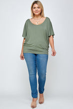 Load image into Gallery viewer, Harriett Solid Knit Top, With A Flowy Silhouette
