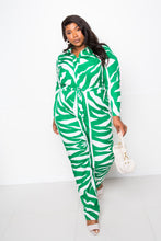 Load image into Gallery viewer, Aje Button Up Long Sleeve  Jumpsuit
