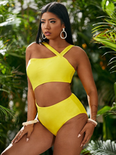 Load image into Gallery viewer, Cicely Plus Cut Out One Piece Swimsuit
