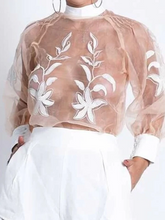 Load image into Gallery viewer, Zora Embroidered Mesh Rhinestone Detail Top &amp; Shorts
